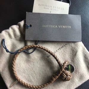 Brand New Bottega Veneta Nappa Leather Bracelet